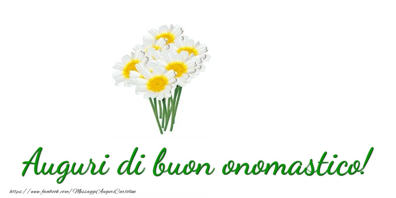 Auguri di buon onomastico! - Cartoline onomastico