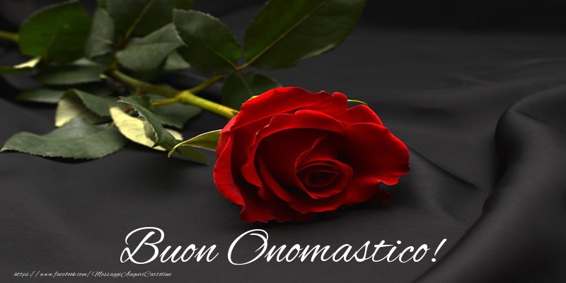 Buon Onomastico! - Cartoline onomastico con rose