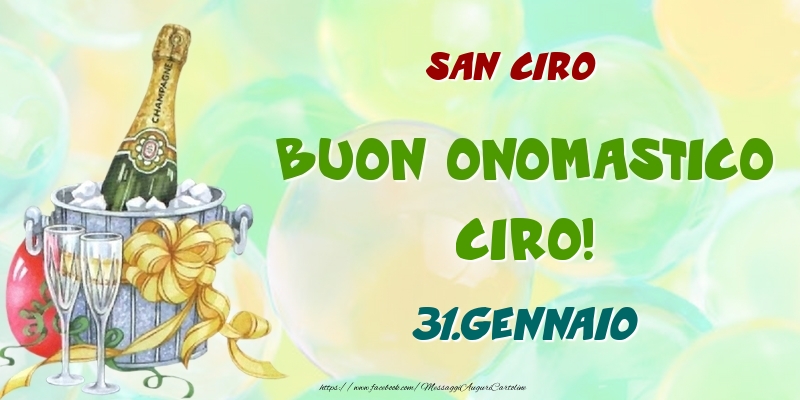 Cartoline onomastico con nome Ciro Pagina 21